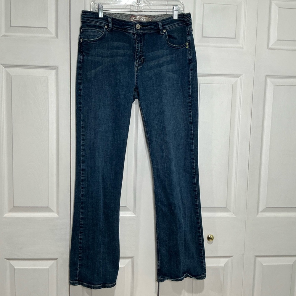 🖤 Department of Peace Bootcut Blue Denim Jeans - Size 14
